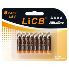 LiCB AAAA Batteries (8 Pack), 1.5V Alkaline Battery LR8D425 Long-Lasting Power for Stylus Pens