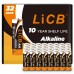LiCB Alkaline AA Batteries 32 Pack, Long-Lasting Alkaline Double A Battery LiCB Alkaline AA Batteries 32 Pack, Long-Lasting Alkaline Double A Battery