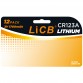 LiCB CR123A Lithium Batteries (12 Pack), 3 Volts High Capacity 123 Battery