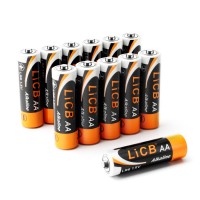 LiCB Alkaline AA Batteries 12 Pack, 1.5V Long-Lasting Alkaline Double A Battery
