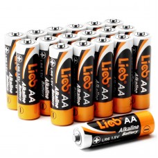 LiCB Alkaline AA Batteries (18 Pack), 1.5 Volts Long-Lasting Double A Battery