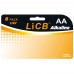 LiCB Alkaline AA Batteries 8 Pack, 1.5V Long-Lasting Alkaline Double A Battery